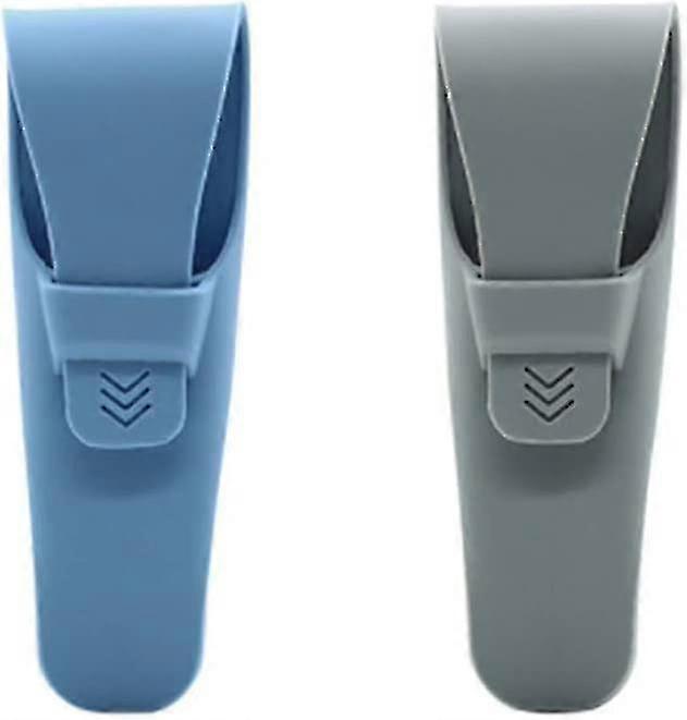 2pcs Portable Protective Silicone Razor Case