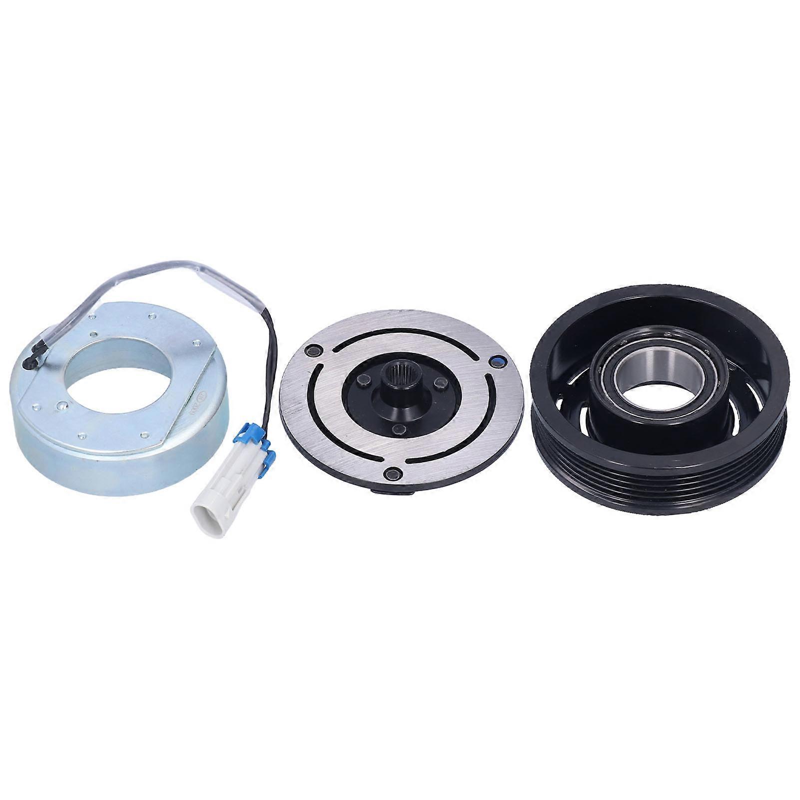 3pcs Air Conditioner Compressor Clutch Kit 0165003/0 Replacement for Opel Astra G Caravan E2U111