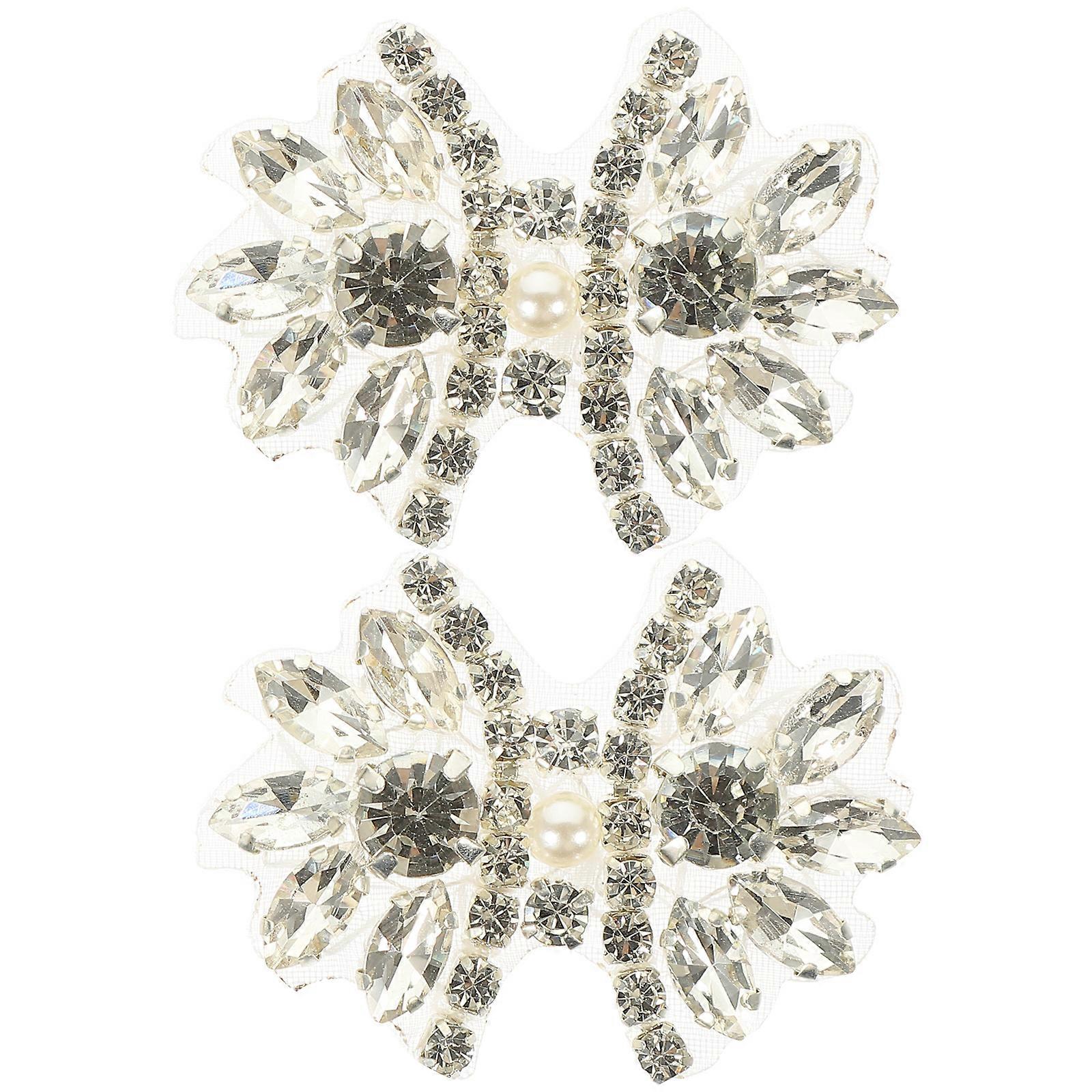 2Pcs Decorative Patches Decor Back Replacement Patches Garment Sewing Patches for DIY