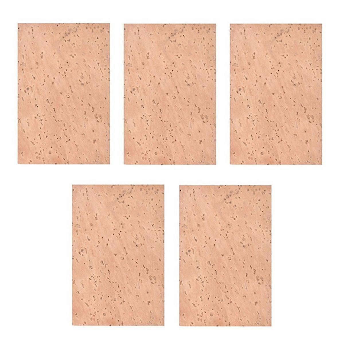 61x41x2mm 5pcs/Pack Saxophone Corks Soprano/ Tenor/ Alto Neck Cork Parts Musical Instrument Accessories