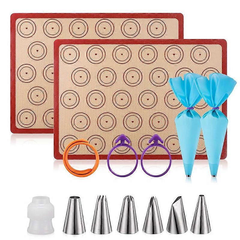 Macaroon Silicone Baking Mat High Temperature Resistant Silicone Baking Mat Silicone Baking Mat Non-Stick Oven Mat Baking Mat