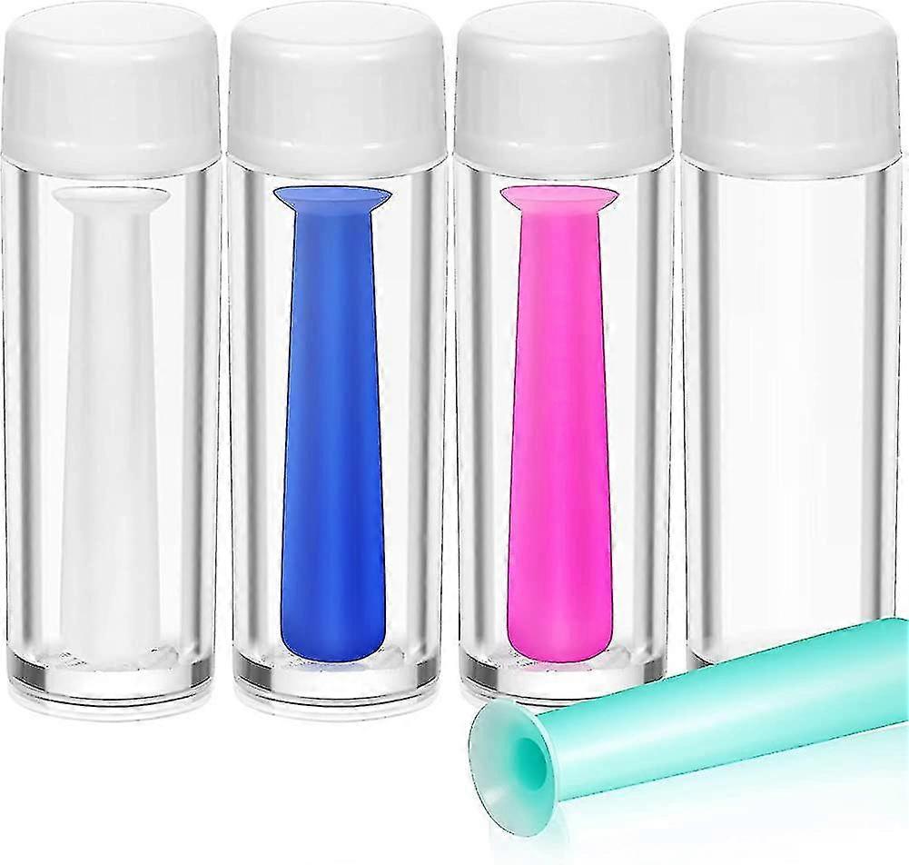 4 Stück Silikon Kontaktlinseneinleger