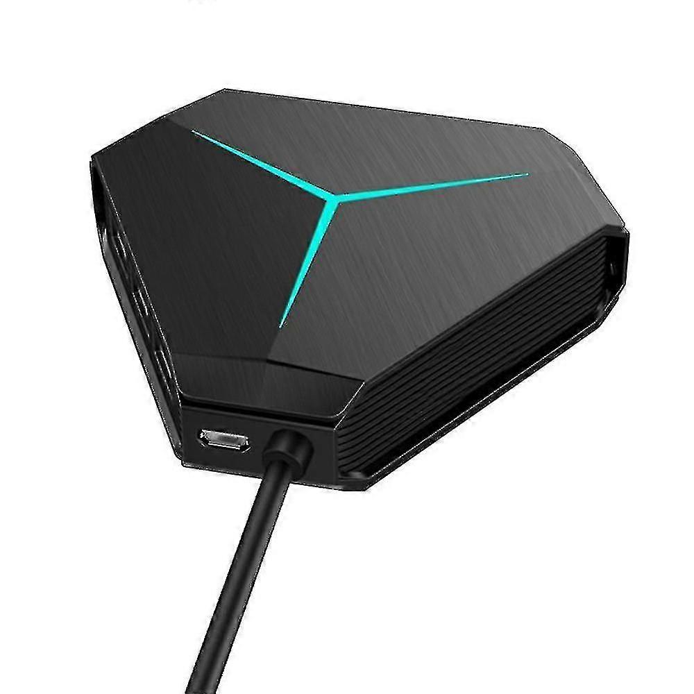 Usb Hub Splitter Abs Extension Hub Interface For Laptop ,black