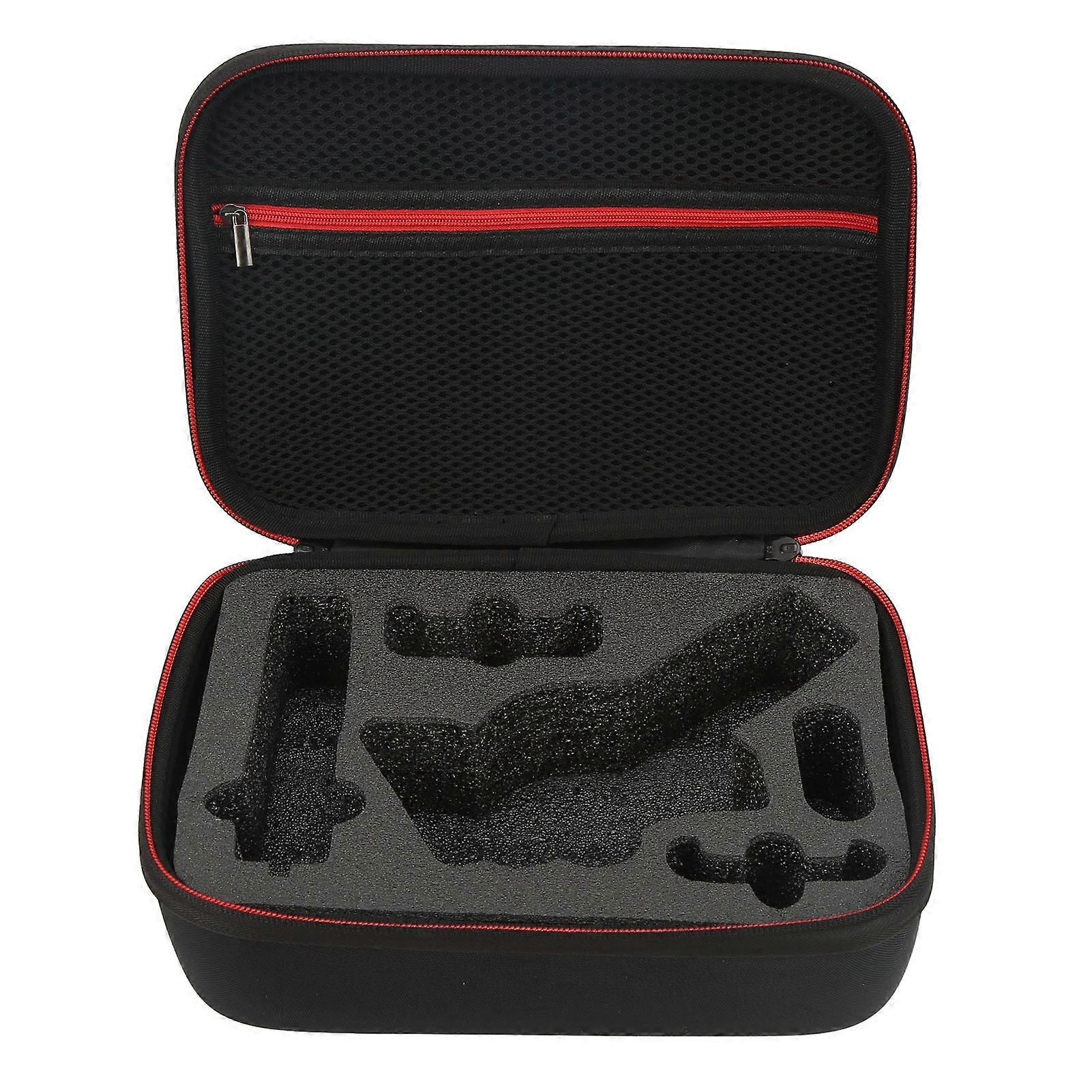 Carrying Case For Osmo Mobile 6 Two Way Zipper Design Portable Black Storage Bag Protective Handbag