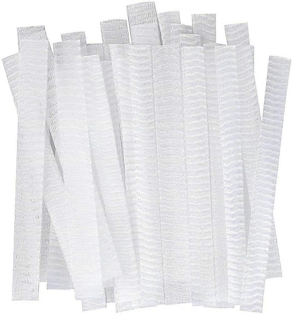 Fsw  100pcs/lot 1meter Makeup Brushes Pen Guard Protector Set Reusable Expandable Mesh Cover(not Include Brushes)