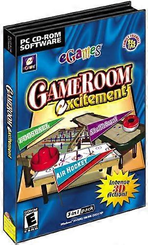 Games Room Excitement - PC CD - New & Sealed