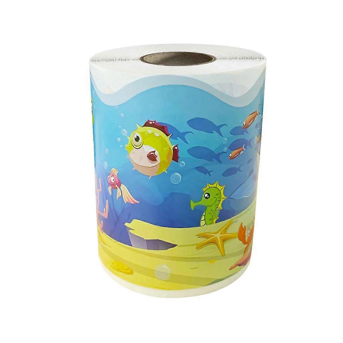 Classroom Borders for Bulletin Board, 60 ft Ocean Fish Scalloped Trim Colorful Bulletin Board Borders for Back to School Office Classroom Wall Chalkbo