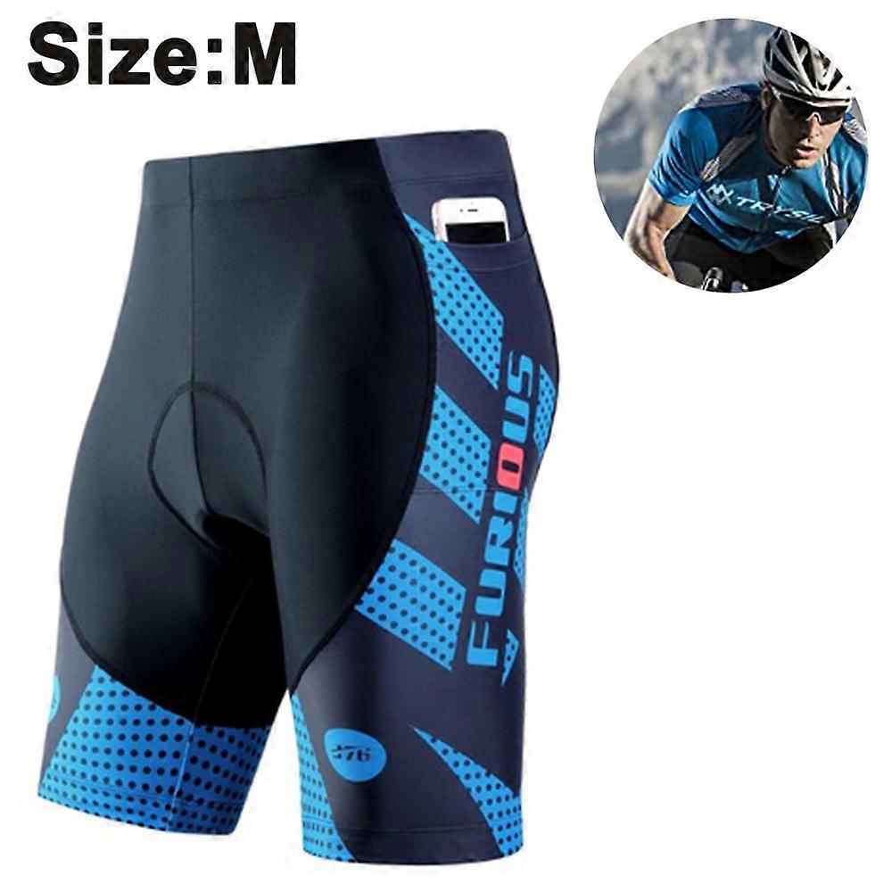 Cuissard de cyclisme pour homme rembourré 3D avec collants de cyclisme à séchage rapide
