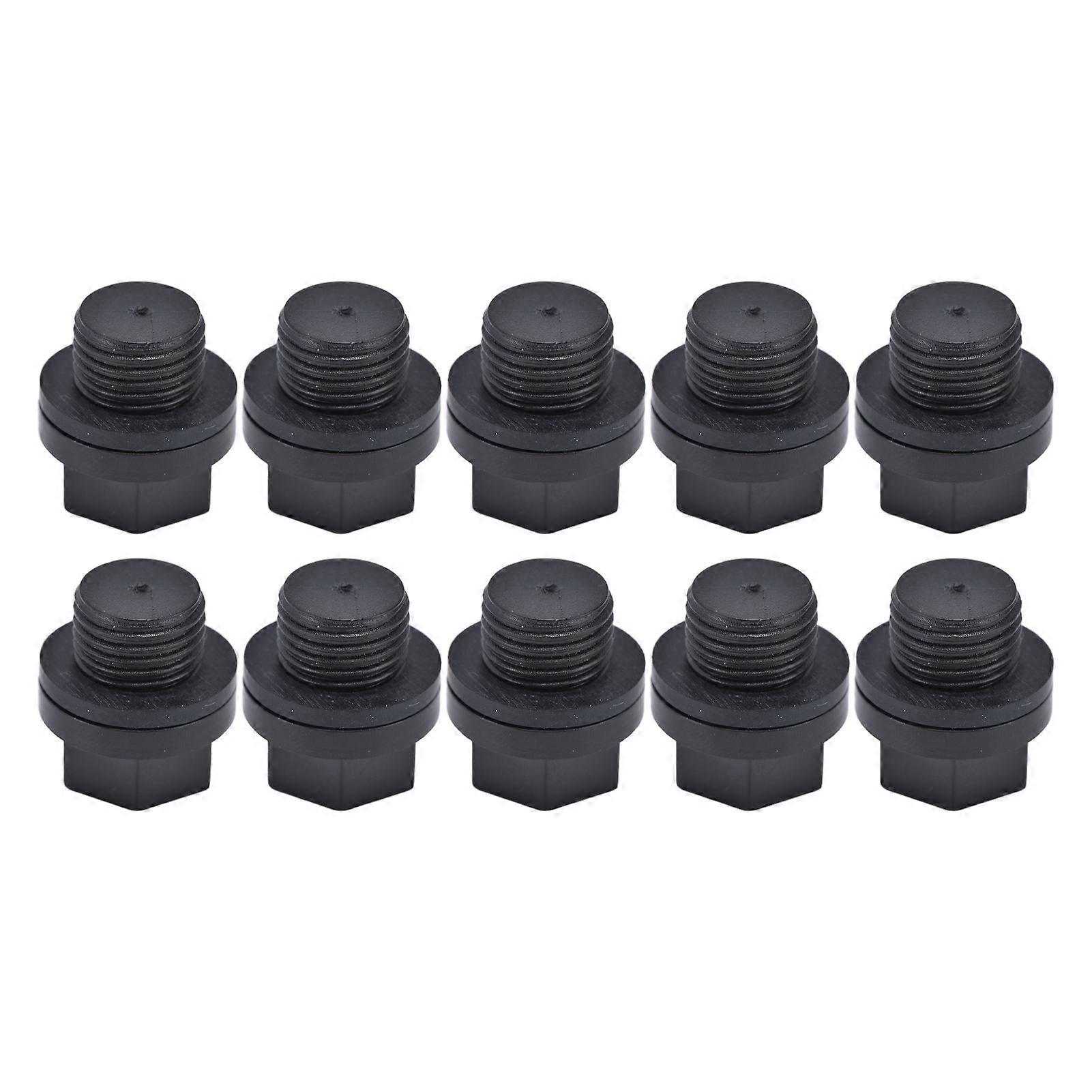 10PCS Drain Plug Fine Workmanship Simple Operation Rubber Material Small Volume 1/4in Swimming Pool Stopper