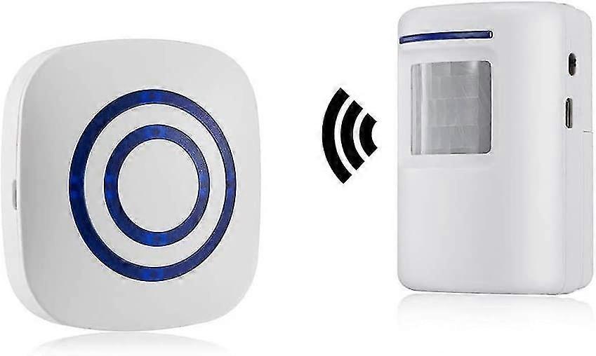 Passage Alarm, Shop Bell, Wireless Alarm System With Motion Detector