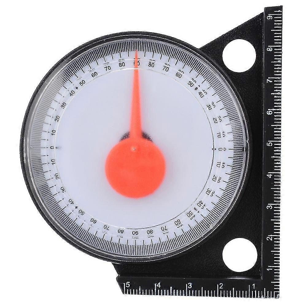 Slope Inclinometer Protractor Angle Finder Tilt Level Meter Clinometer Gauge With Magnetic Base(black)(1pcs)
