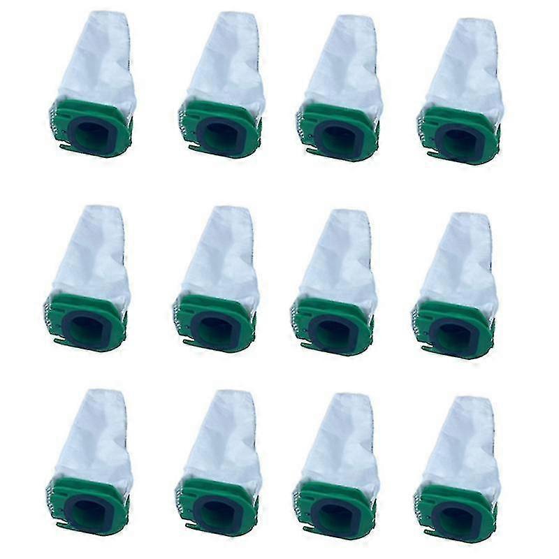 12pcs Dust Bag Garbage Bag Non-woven Dust Bag For Vorwerk Fp100/vb100