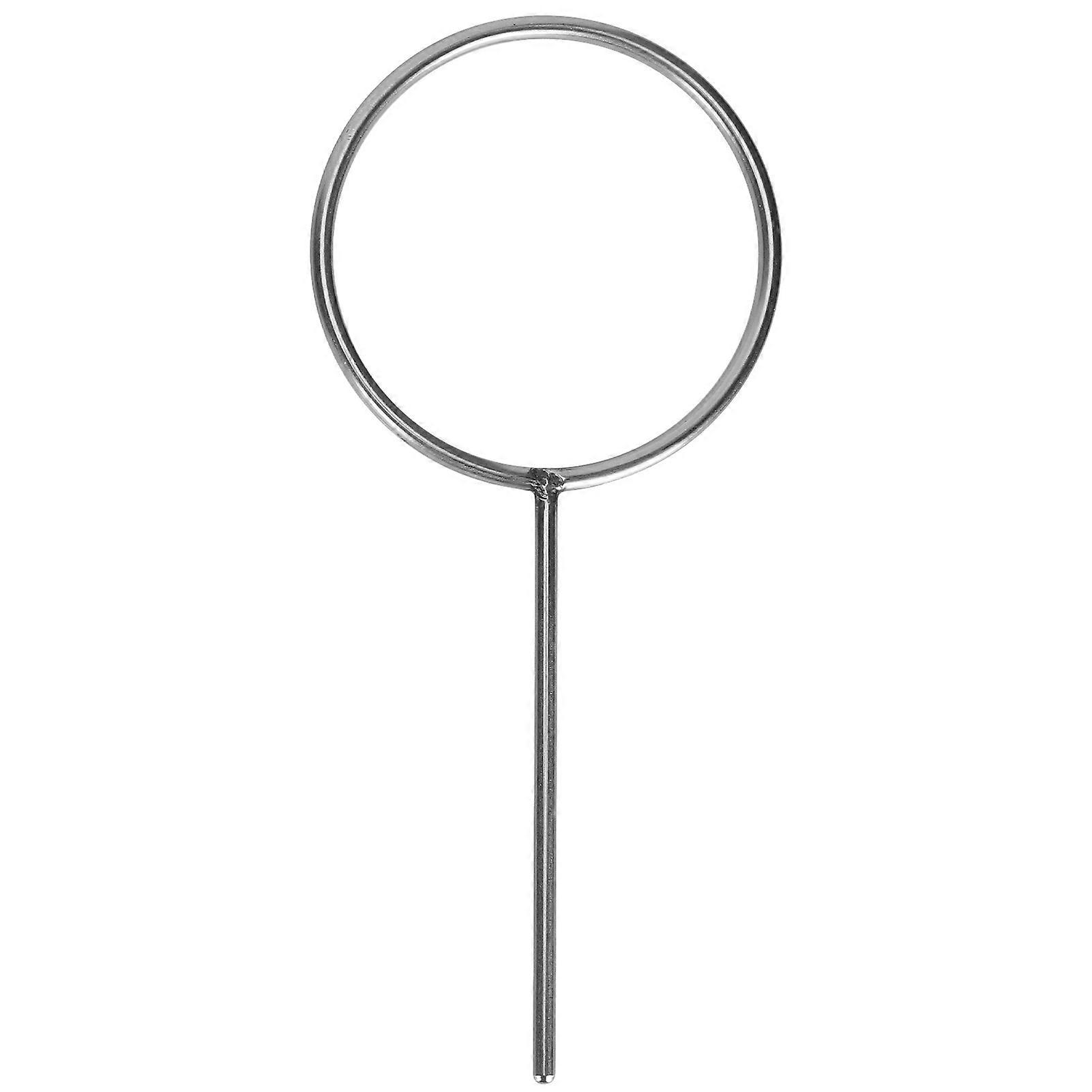 مختبر الفولاذ المقاوم للصدأ دعم الدائري قوي مقاومة للتآكل تجربة معملية120mm / 4.7in