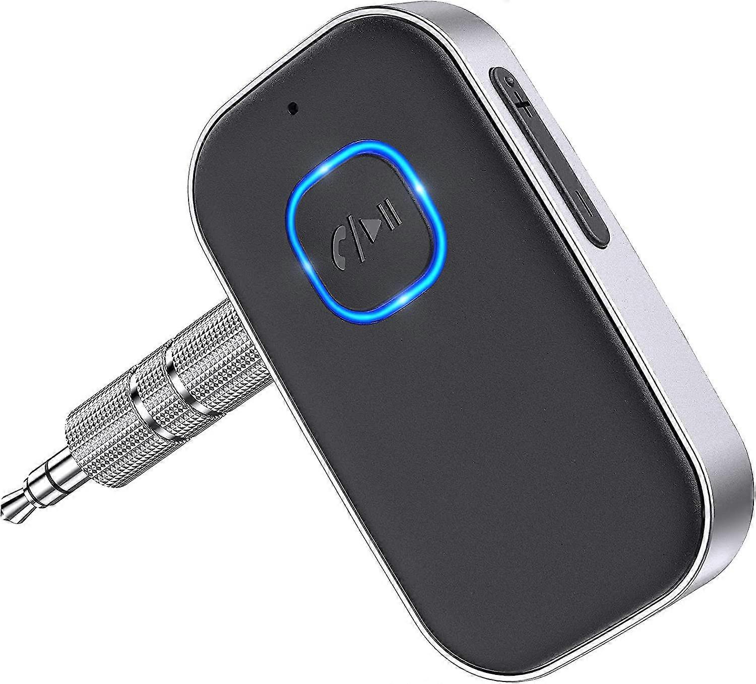 bluetooth 5.0 receiver for car, noise cancelling bluetooth aux adapter, blu