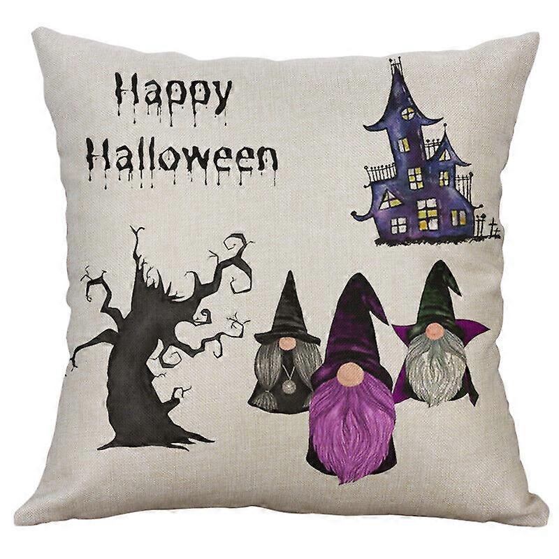 ハロウィーンノームトリックオアトリートカボチャスロー枕カバーホームデコレーションデザイン872jpjcjh