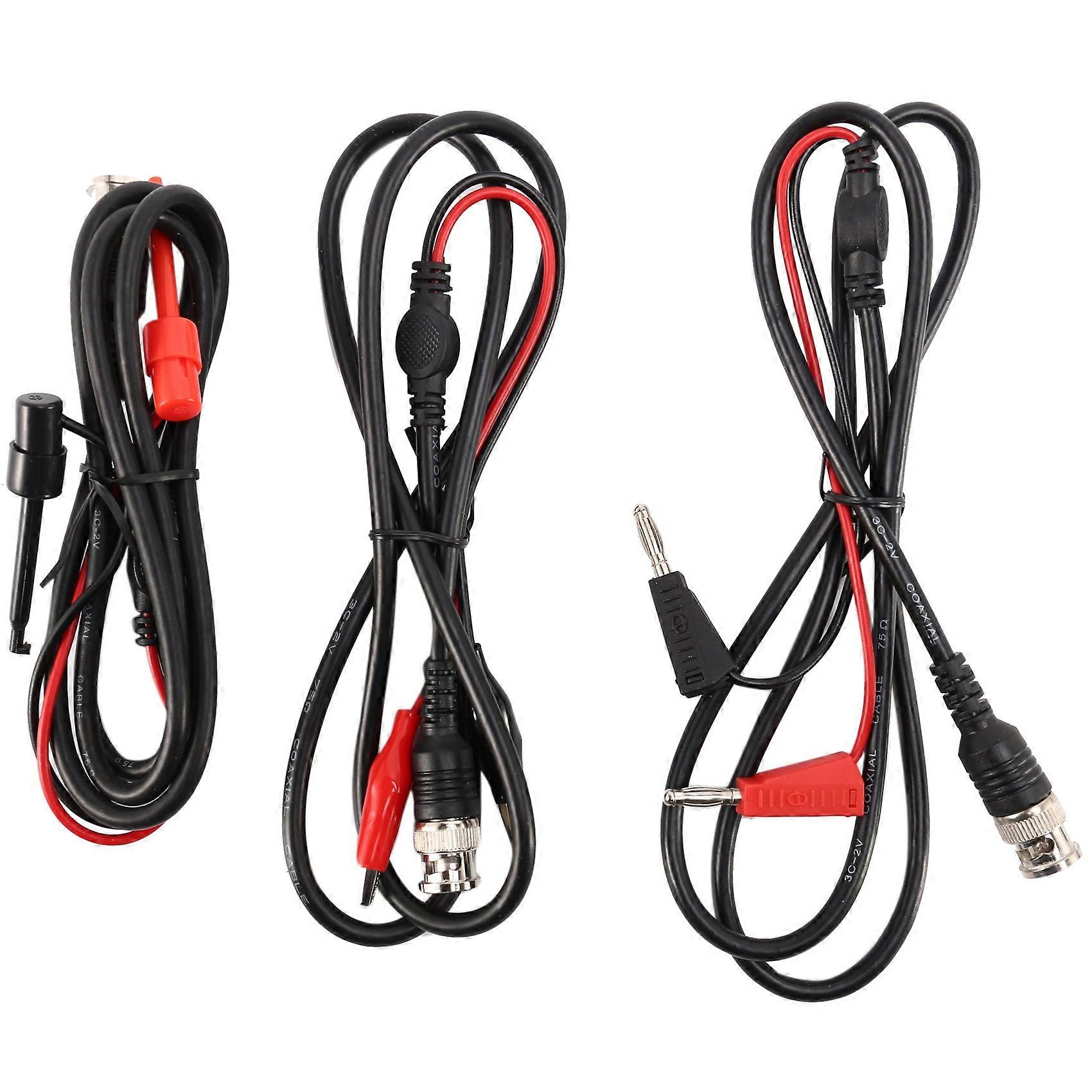 Oscilloscope Probes BNC to Alligator Clips BNC to Mini Hook Leads BNC to Dual Stacking Banana Male