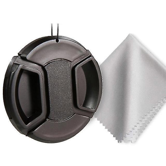 Lens Caps Center Pinch Snap On Lens Cap For Canon/nikon/sony/sigma/tamron