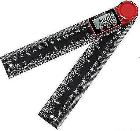 Digital Angle Measuring Ruler, Angle Measuring Instrument Protractor Tilt Meter Goniometer Electronic Angle Measuring Tool For Woodworking Constructio