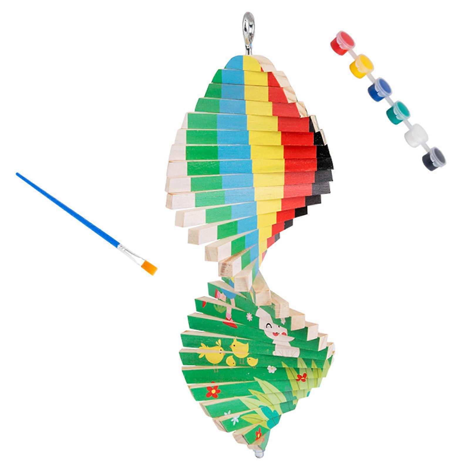 DIY Spinning Drawing Board Improve Logic Training and Thinking Skills Early Educational Toys for Toddlers