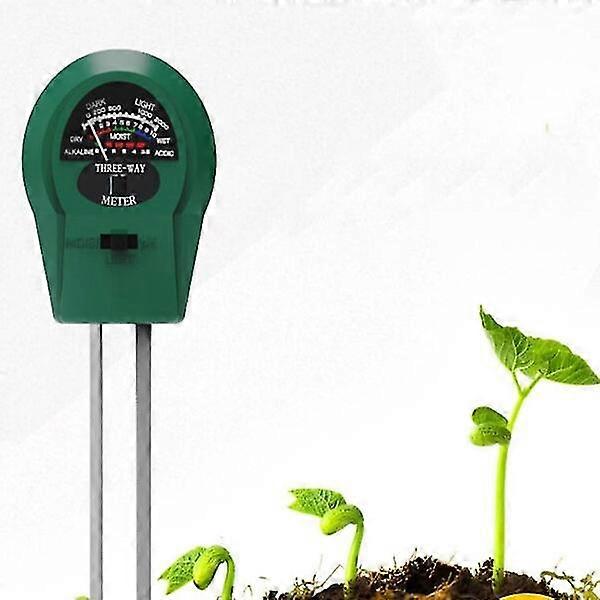 3 in 1 Soil PH Meter Hygrometer Sunlight PH Tester