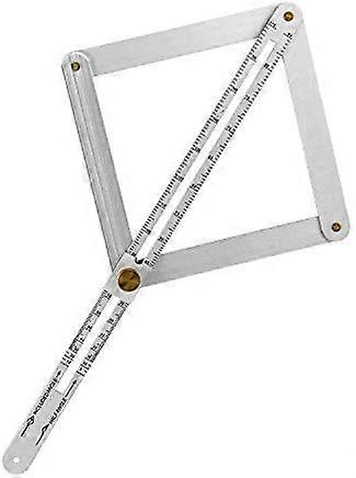 ZK-Stainless steel angle goniometer miter angle measuring ruler protractor carpentry multi-angle measuring tool