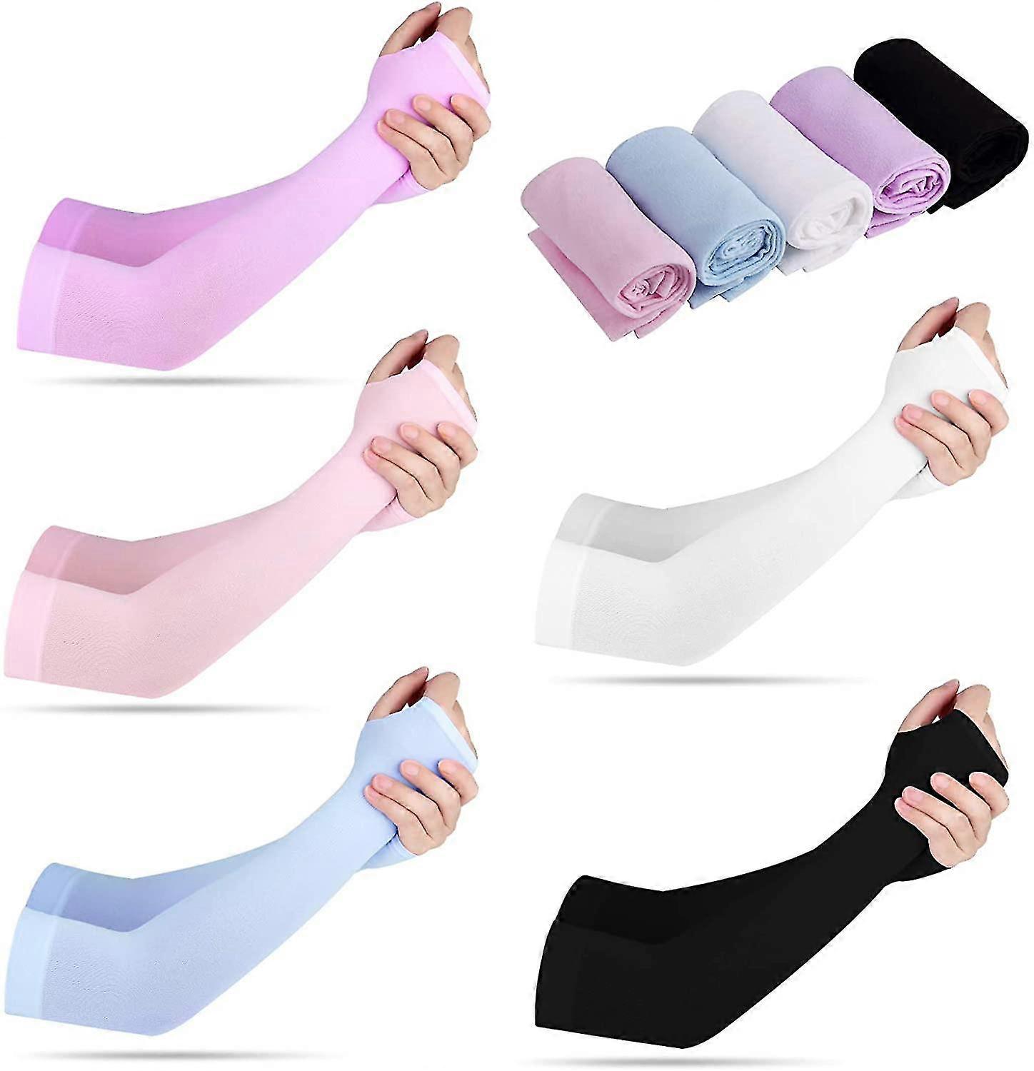 Uv Sun Protection Arm Sleeves Compression Cooling Arm Cover