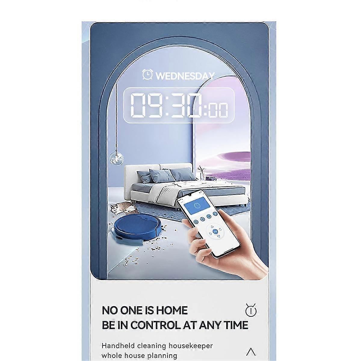 3 in 1 Smart Sweeping Robot Home Mini Sweeper Spazzamento E Aspirazione Aspirapolvere Senza Fili Robot Spazzamento (blu)