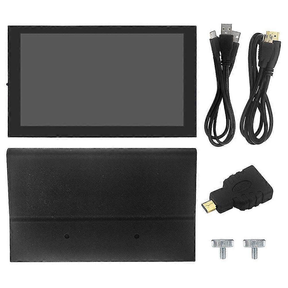 7 Inch Touch Screen For 4b 1024x600 Ips Capacitive Lcd With Fixed Holster For 3b+/3b/zero W