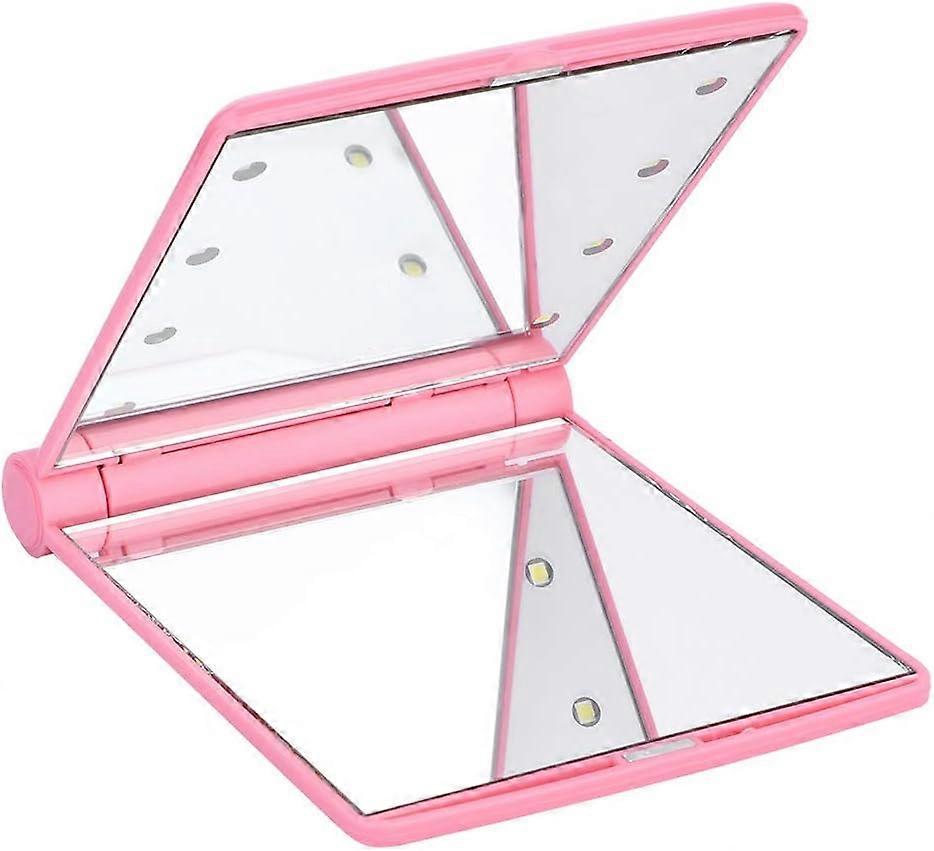 Square Convenient Small Mirror Folding Make-up Mirror Portable Make-up Pocket Mirror-Makeup