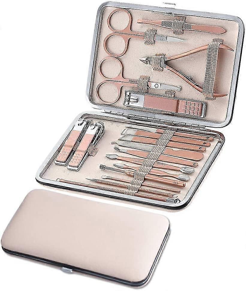 18pcs Professional Stainless Steel Nail Set