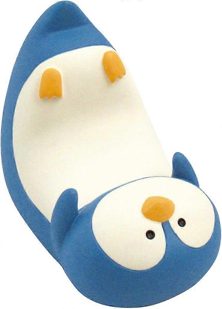 penguin blue smartphone holder 7.5*6.3*4.5CM
