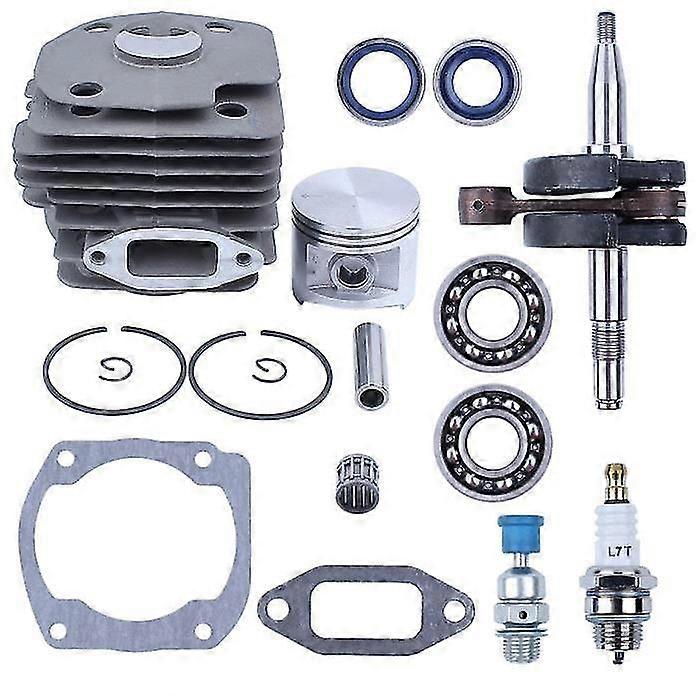 Η κορυφή του εμβόλου κυλίνδρων 50MM τελειώνει το κιτ ανακατασκευής συμβατό με το αλυσοπρίονο Husqvarna 372 371 365 362 -