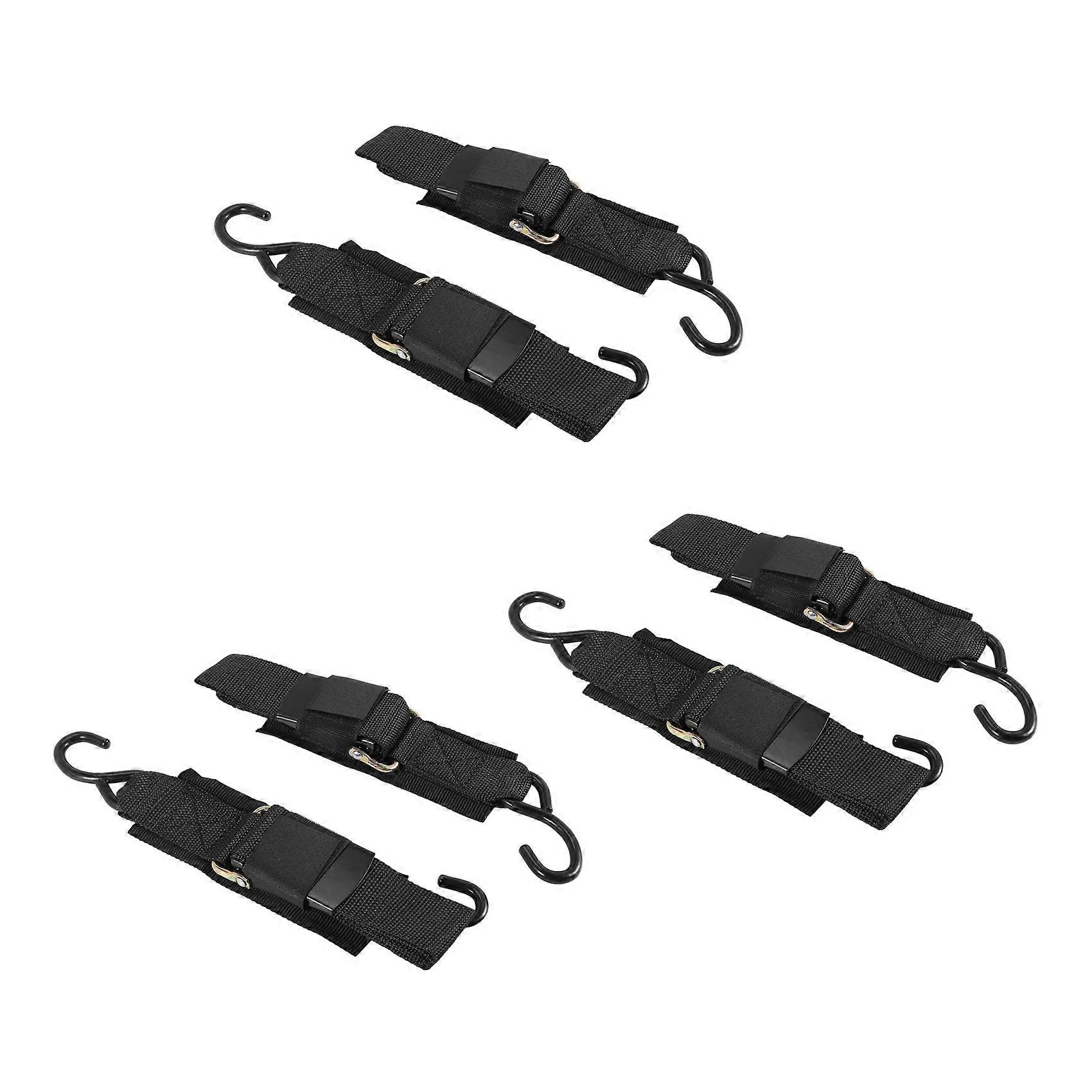 6X Boat Transom Tie Down Straps to Trailer Buckle Strap for Marine Jet Ski PWC Trailers 2Inch x 4Fe