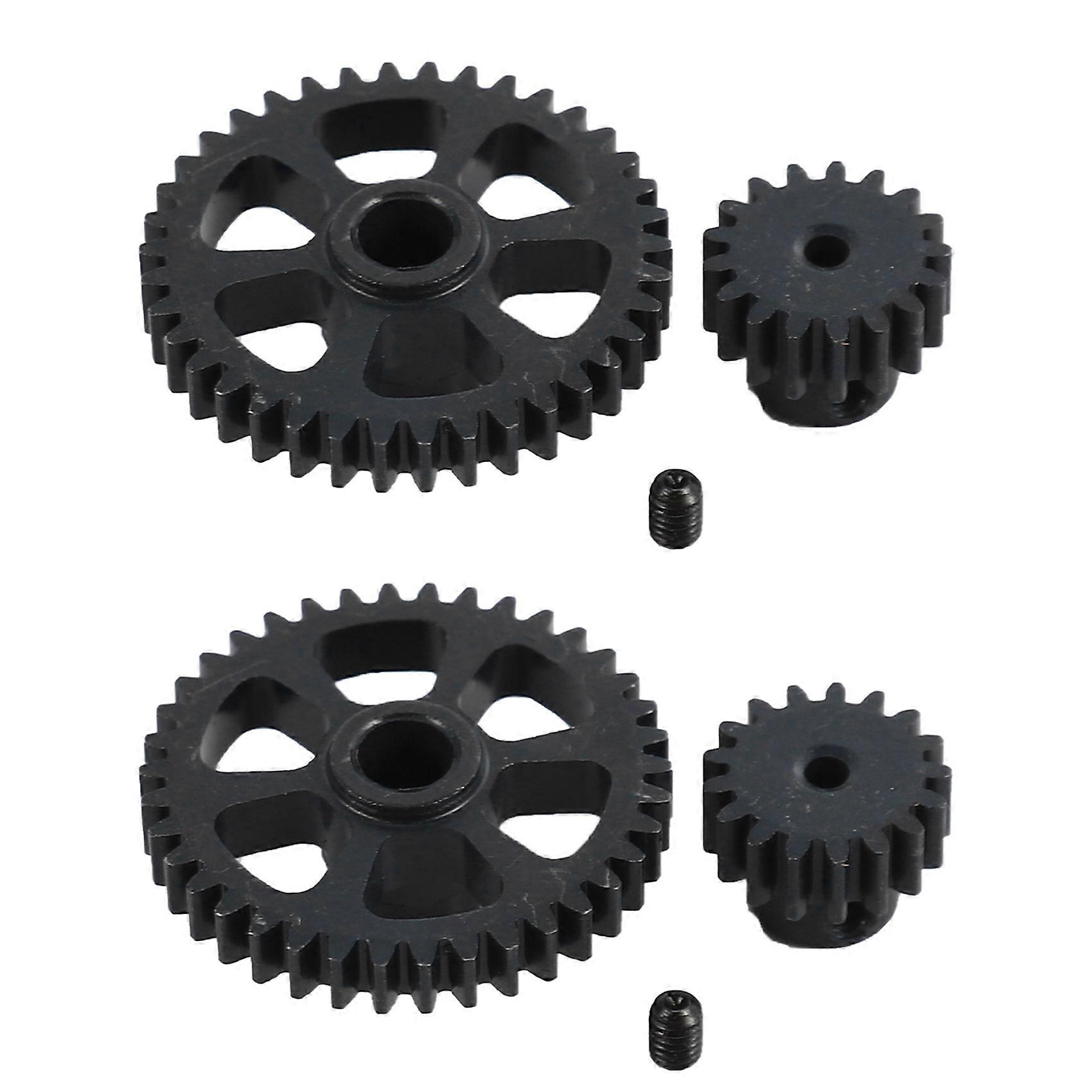 2X Upgrade Part Metal Reduction Gear + Motor Gear Spare Parts for A949 A959 A969 A979 K929