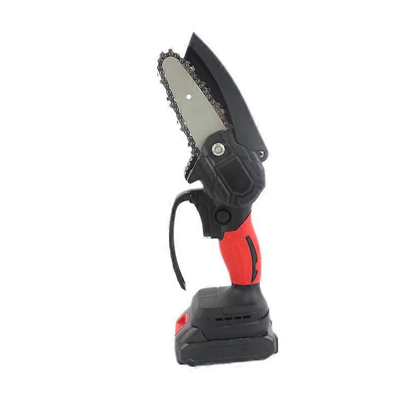 EVAGO 4-Inch 36V Rechargeable Cordless Electric Chainsaw Single Hand Electric Saw Mini Saw Wood Working Garden Logging Lithium Electric Saw