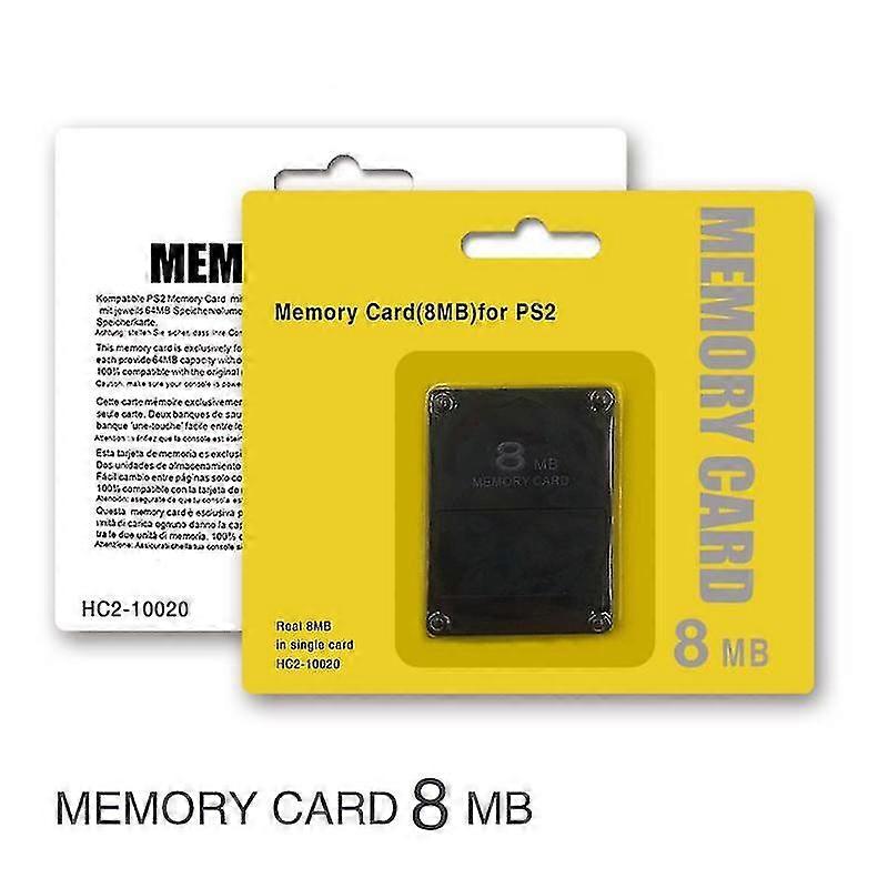 EVAGO 8/16/32/64/128/256mb Game Data Console Larger Capacity Game Megabyte Flash Memory Extended Card For Sony Ps2 Playstation 2 Slim