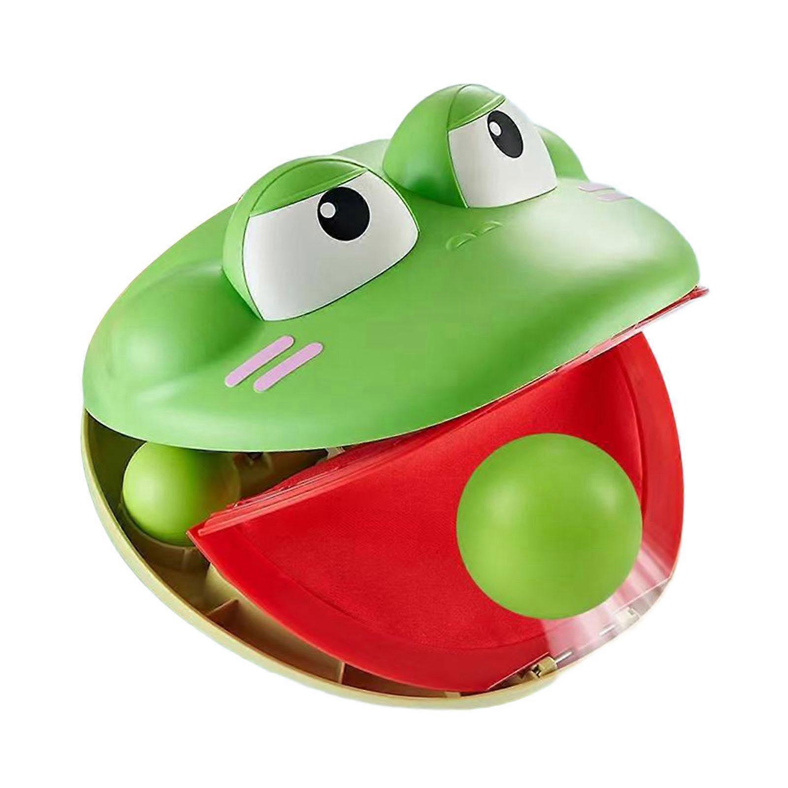 Balls Game Paddle Toss and Balls Racket for Children Kids Family frog
