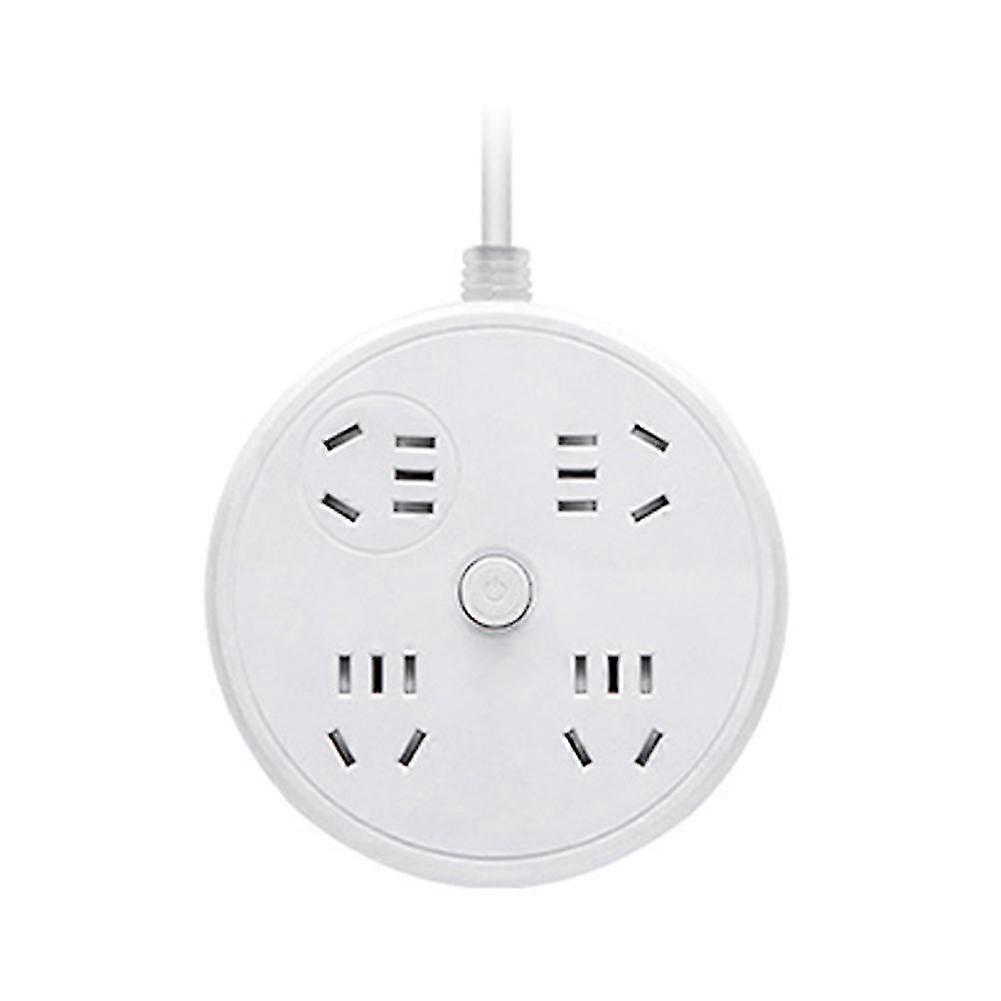 Power Strip Surge Protector with Retractable Cord Smart USB Port Extension Cord Portable for Travel