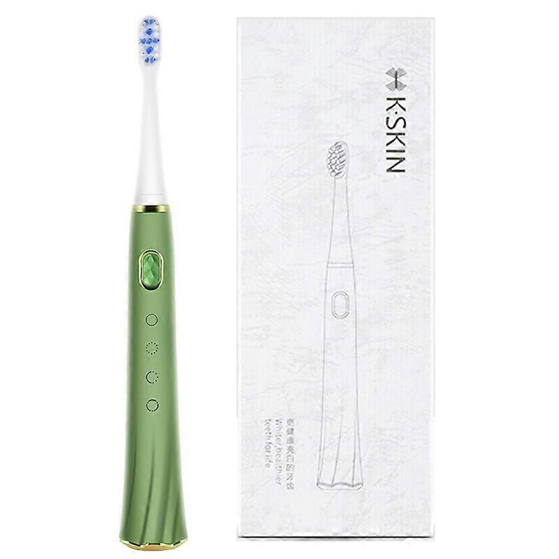 K-SKIN KD300 Sonic Electric Toothbrush Adlut/Young Children Electric Toothbrush 4 Modes 3 Brush Heads