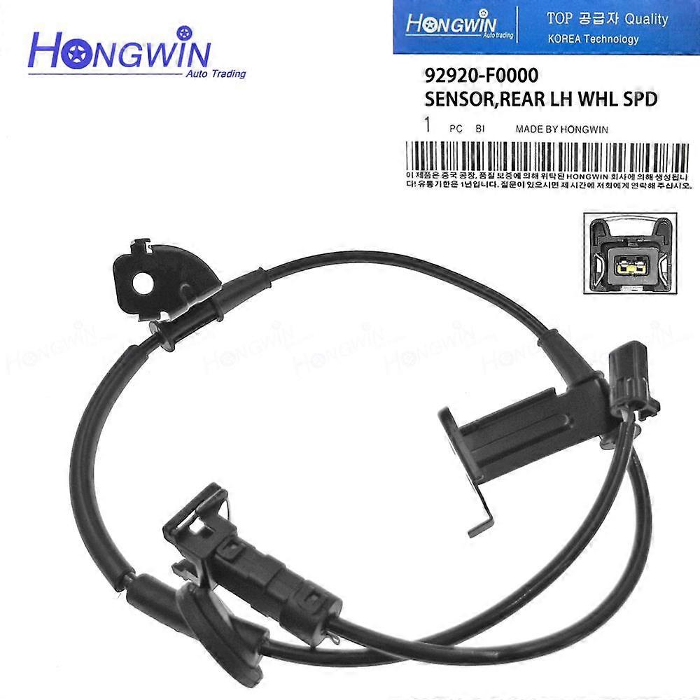 Front& Rear Right Left ABS Wheel Speed Sensor Fits Hyundai Elantra GT 2017-2020 59810-F0300 59830-F0300 92920 F0000 92921 F0000