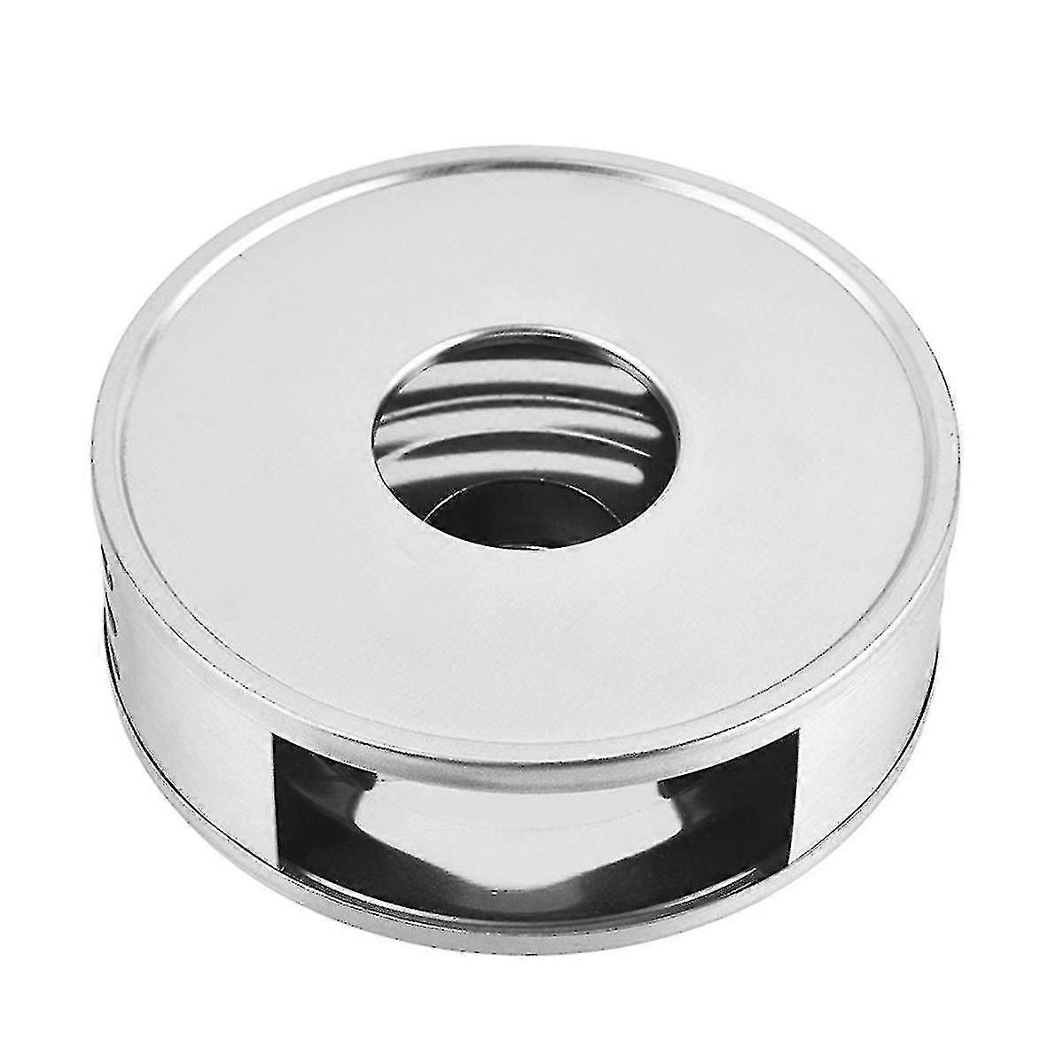Teaware Stand Med Telys Holder Rustfritt stål Trivet Teapot Varmere Kaffe Varmeapparat Oppvarming Base