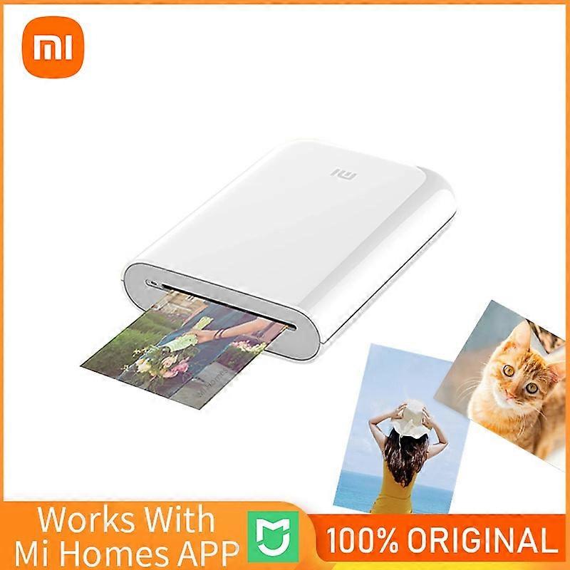 Aiyuego Imprimante photo 300dpi Mini imprimante photo de poche portable Only 50 pcs paper
