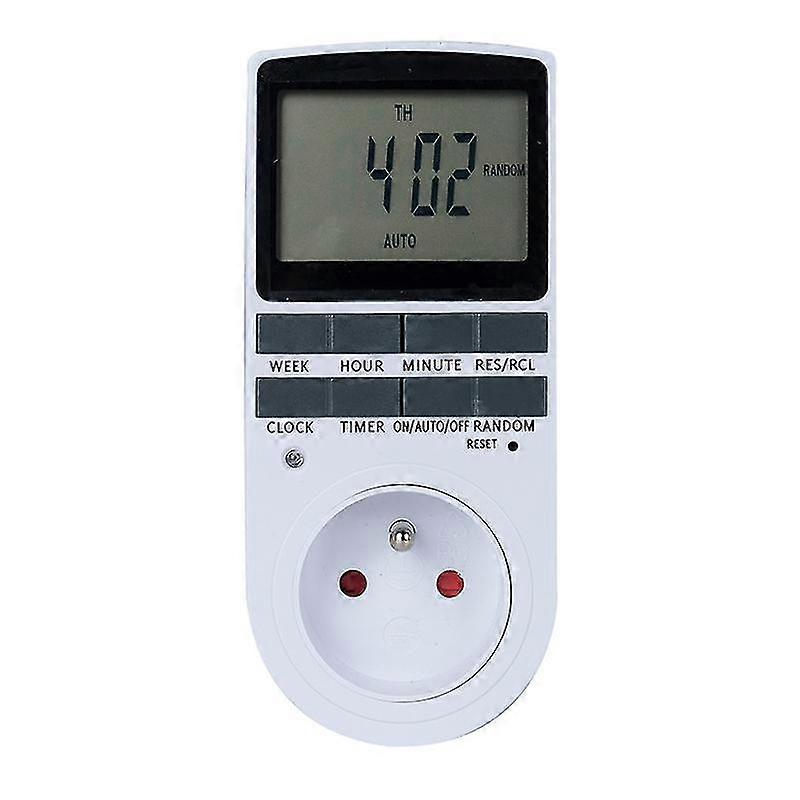 Anti-theft And Power-saving Digital Timer Socket