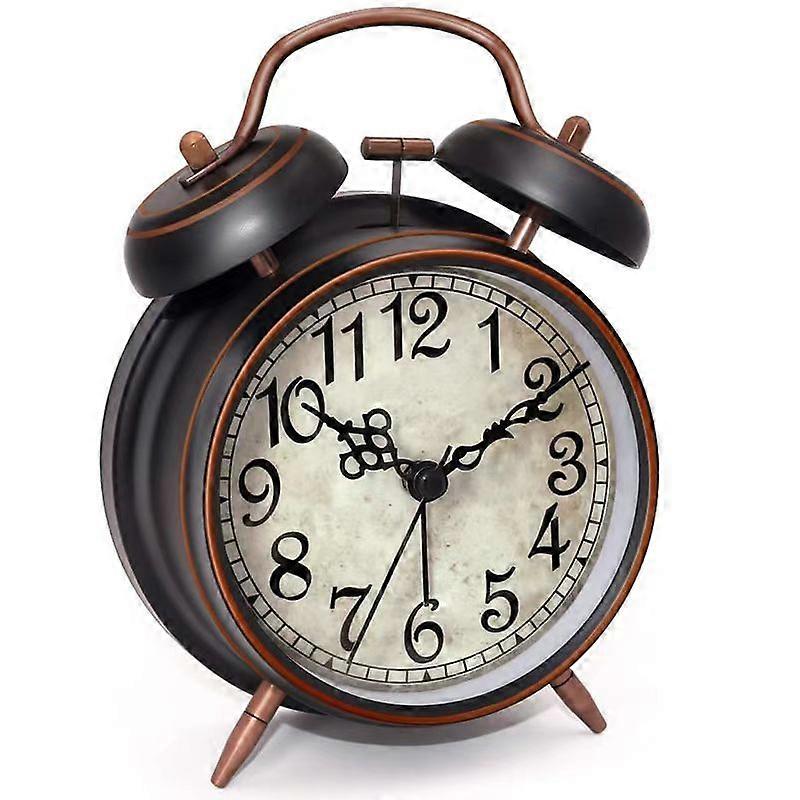 Vintage Auritone Alarm Clock Quartz Analog Watch Creative Luminous Pointer Quartz Clock Alarm Clocks