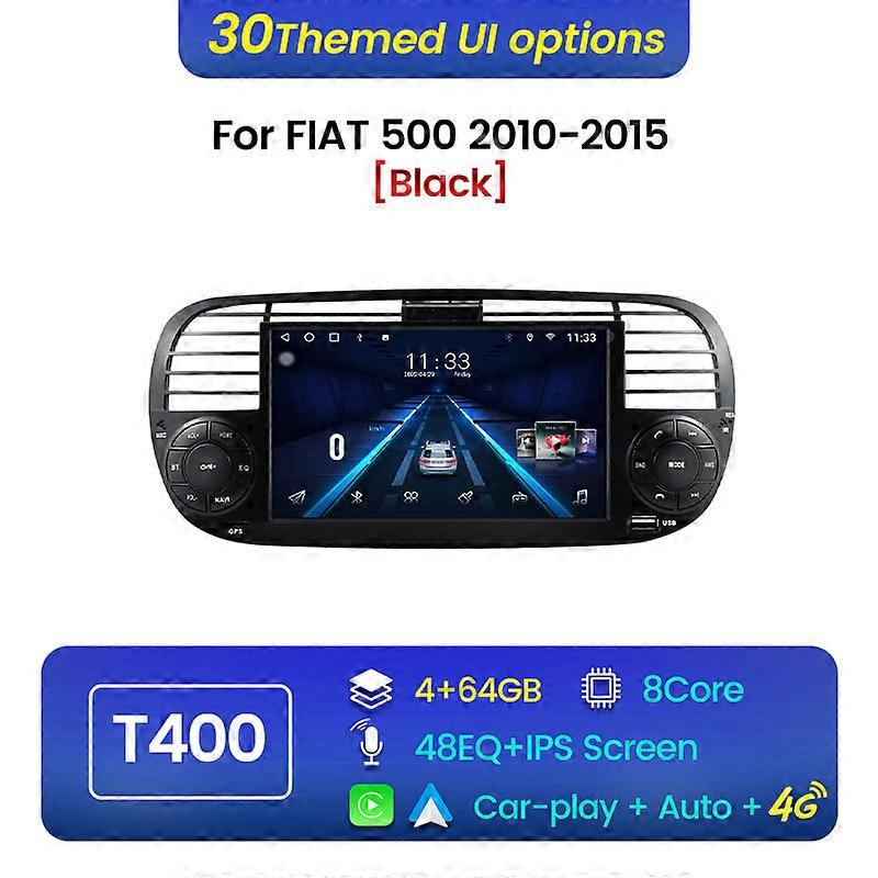 Autoaudio Car Radio For fiat 500 android car intelligent system For Carplay android auto Car multimedia player WIFI RDS DSP BT