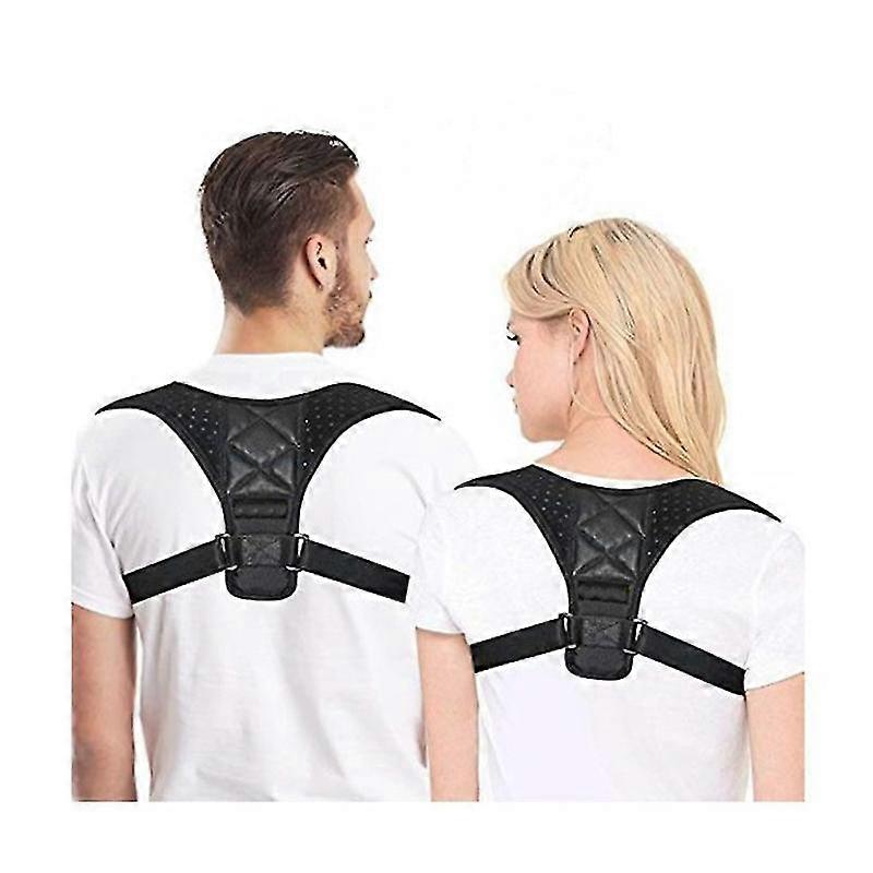 2pcs Posture Corrector Back Brace Back Support With Breathable Adjustable Elastic Bands Back Pain Lumbar Relief