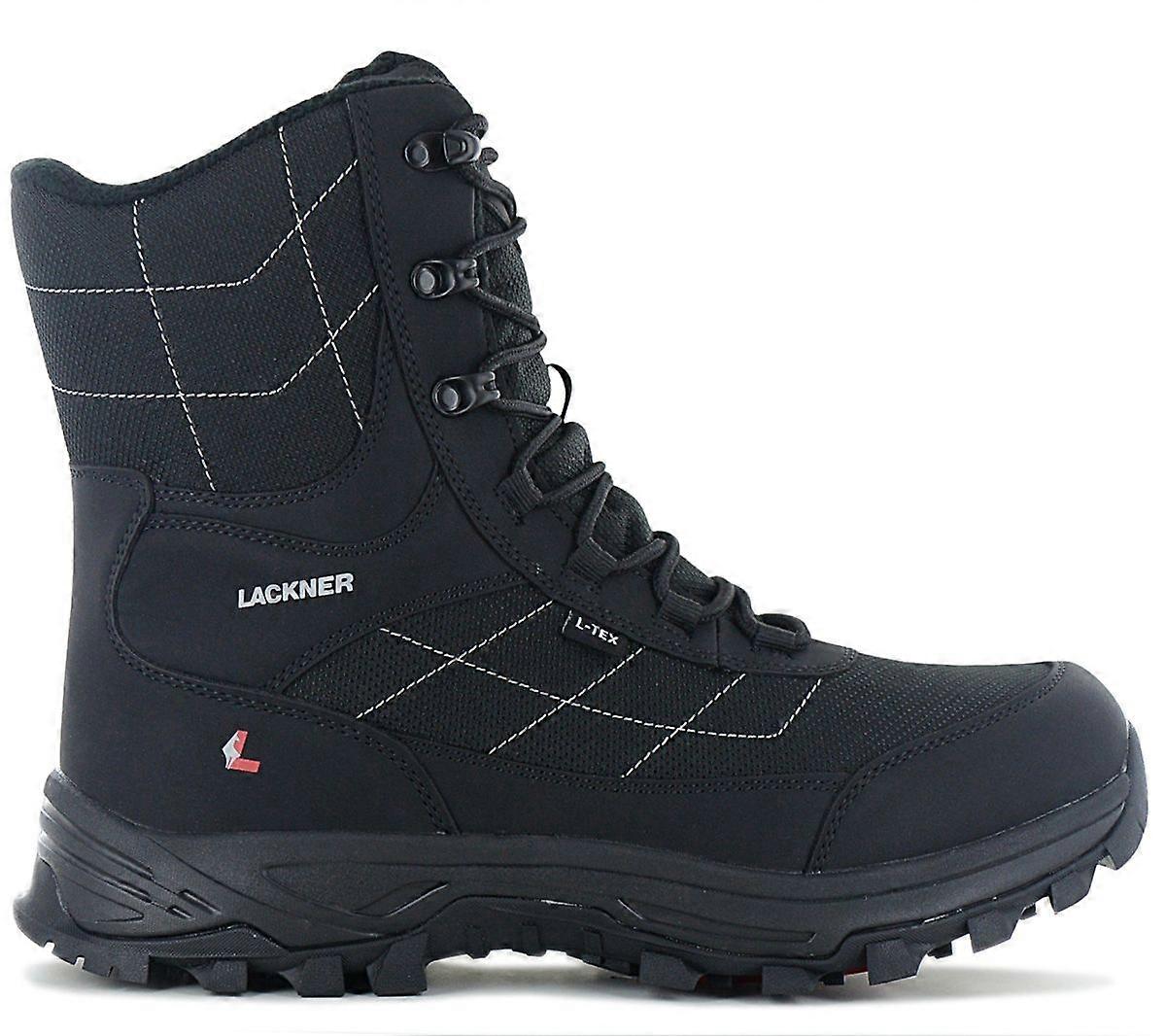 Lackner Kitzbühel Icegrip TX - Men's Winter Boots with Integrated Spikes 7378 Black
