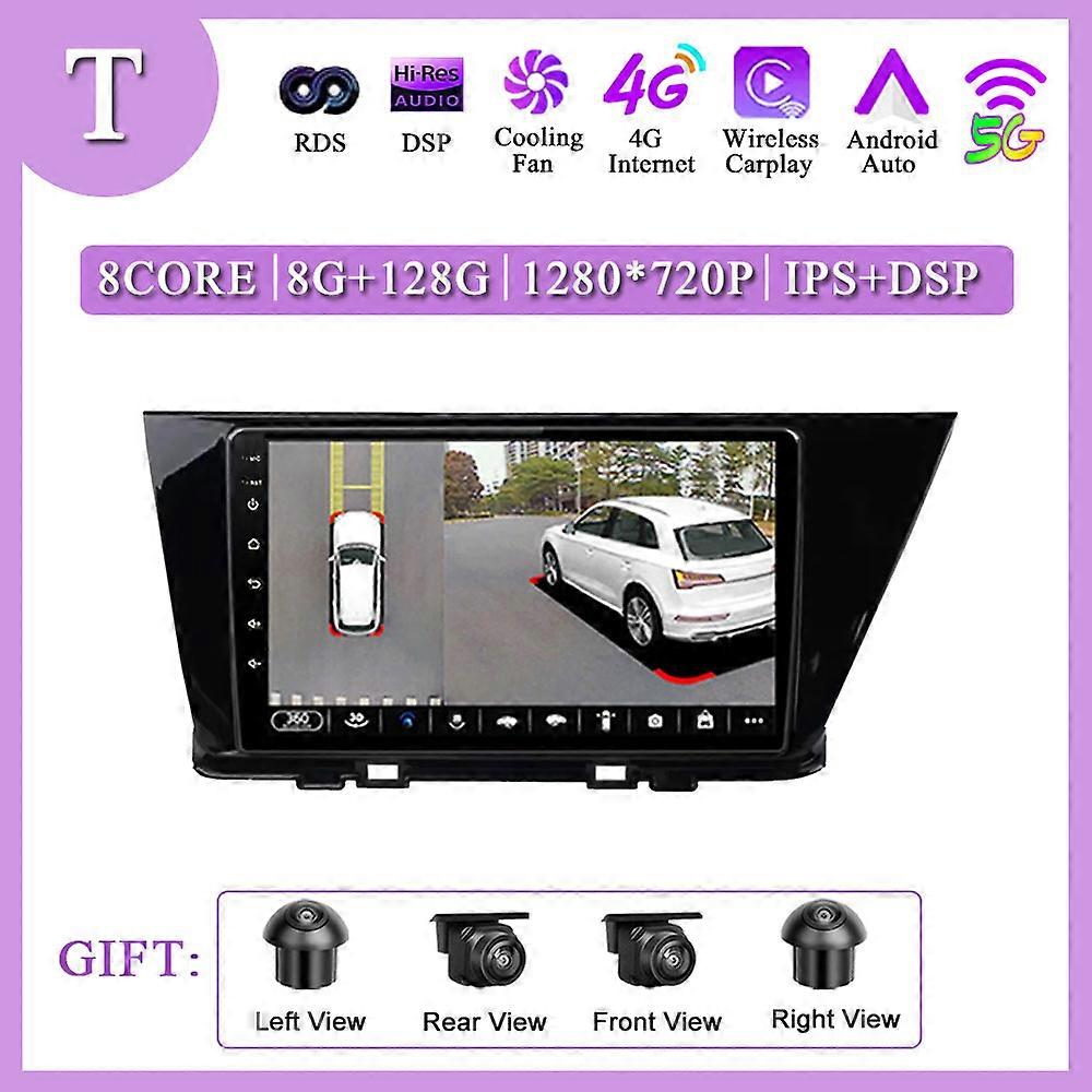 9 "Android 13 pour Kia Niro DE 2016 - 2019 Autoradio Multimédia Lecteur vidéo Navigation GPS Système intelligent QLED Écran