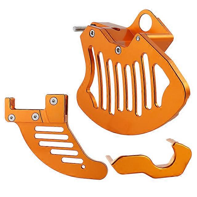Motorcycle Brake Disc Guard Right Fork Leg Protector For KTM 125 200 250 300 350 450 500 530 SX SXF EXC XC XCW EXCR 2003-2014