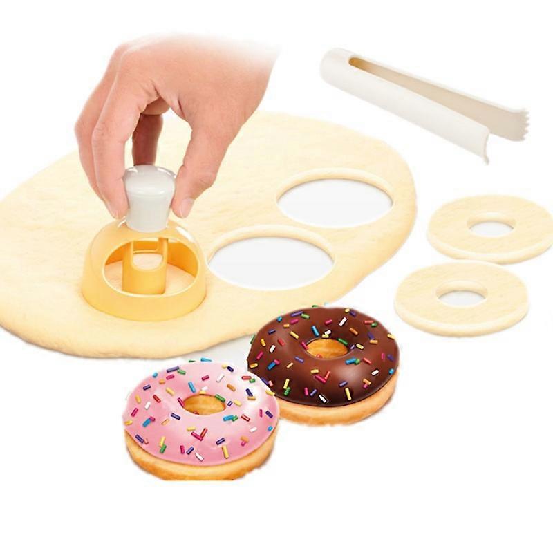 Creative DIY Donut Mold Donuts Kitchen Cutter Desserts Bread Cutter Maker Cake Decorating Tools Kitchen Baking